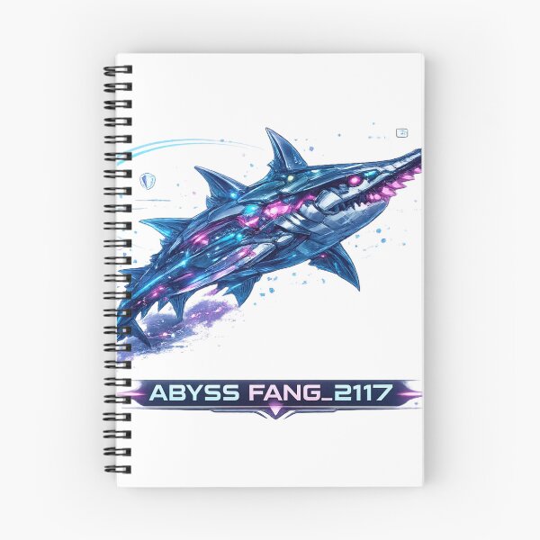 Item preview, Abyss Fang 2117 Cyber Sawfish – Neon Biomechanical Ocean Predator Design designed and sold by FusiTink.