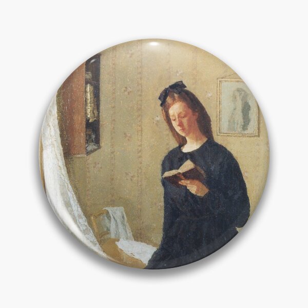 Item preview, Girl Reading at the Window, Gwen John, 1911 designed and sold by goodimpressions.