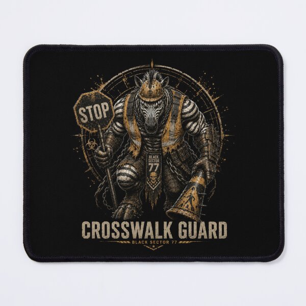 Item preview, Crosswalk Guard – BlackSector77 Zebra Roadwork Enforcer designed and sold by BlackSector77.