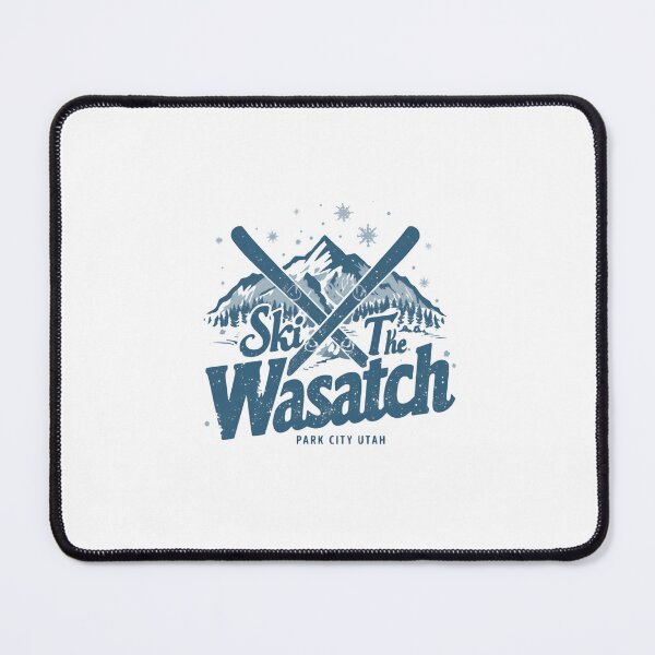 Item preview, Ski The Wasatch Park City Utah Mountain Skiing Winter Sports designed and sold by Simsimah26Parks.
