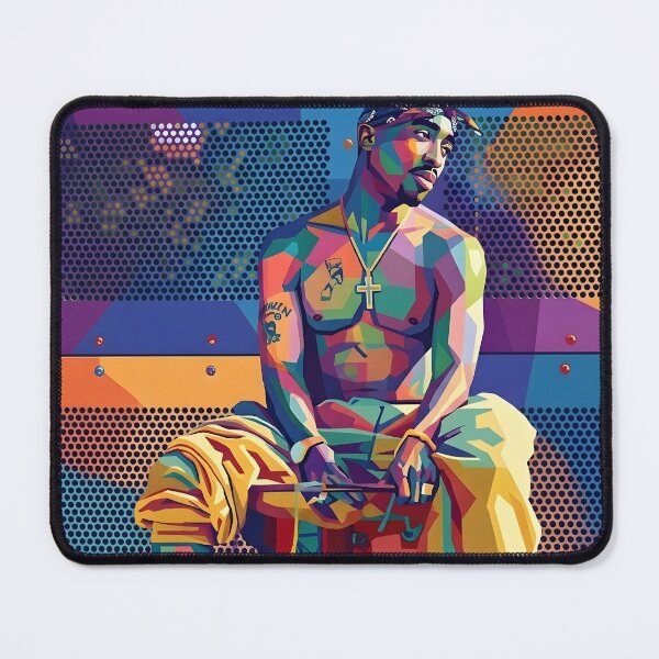 Item preview, tupac shakur pop art designed and sold by LastTheWar.