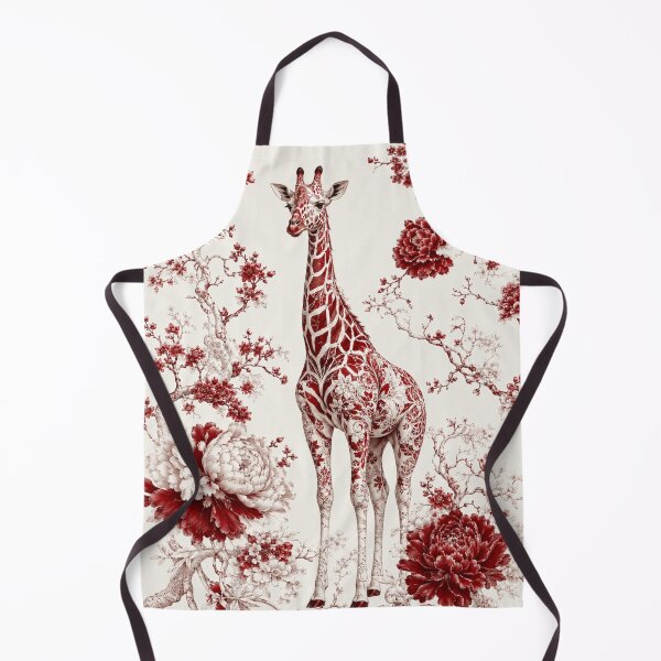 Item preview, Crimson Floral Giraffe Elegance designed and sold by Rohan132.
