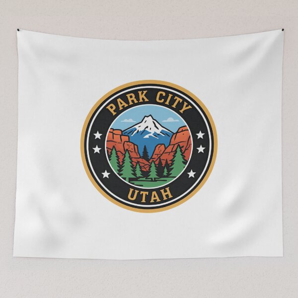 Item preview, Park City Utah Mountain Travel Souvenir Explorer designed and sold by Simsimah26Parks.