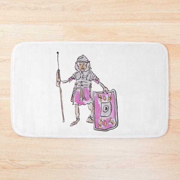 Item preview, Roman Legionary with pilum and shield designed and sold by Inky Fingers Illustrations.