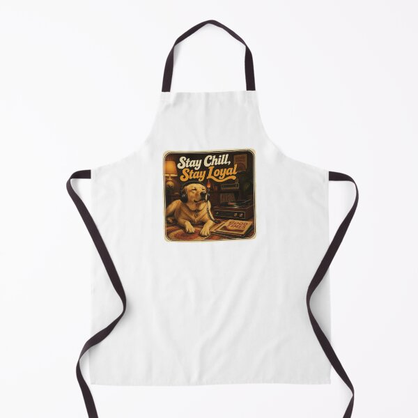 Item preview, Labrador Retro Vinyl – Stay Chill Stay Loyal Dog Aesthetic Design designed and sold by olenapetol.