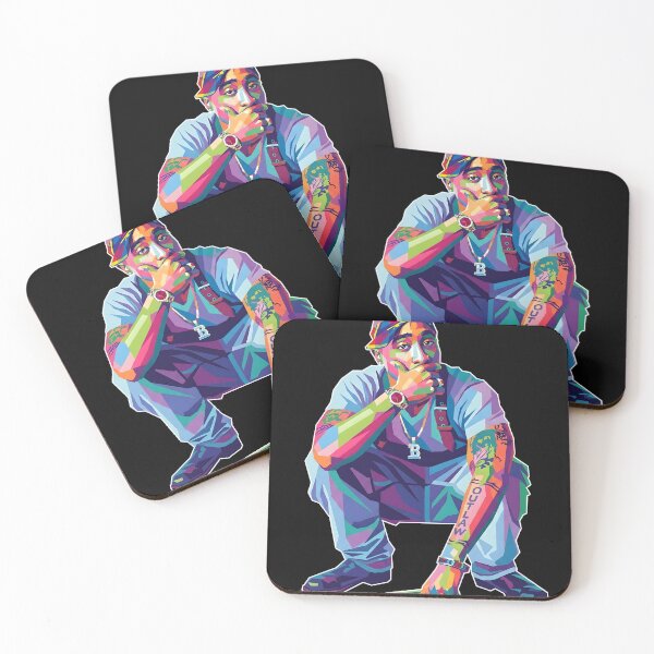 Item preview, tupac shakur pop art designed and sold by LastTheWar.