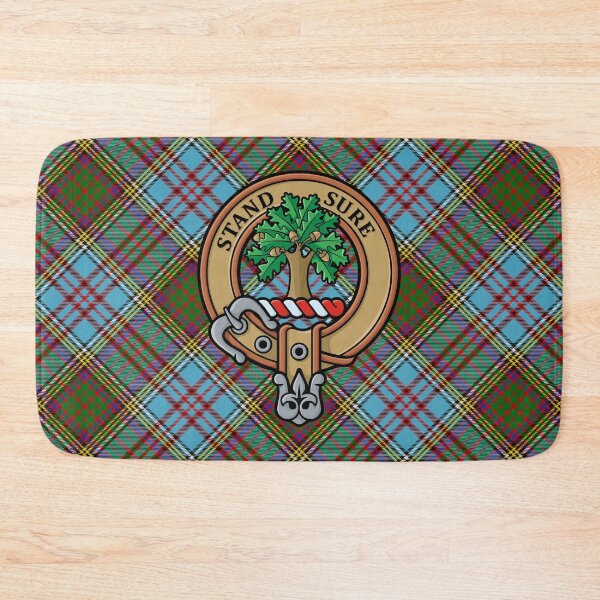 Item preview, Clan Anderson Crest over Tartan designed and sold by sifis.