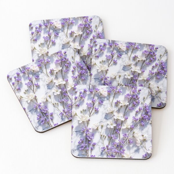 Item preview, Dense Lavender Sprigs Pattern designed and sold by IntelliMindDesigns.