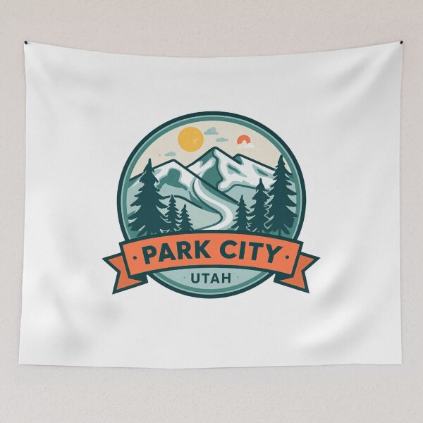 Item preview, Park City Utah Ski Mountain Travel Souvenir designed and sold by Simsimah26Parks.