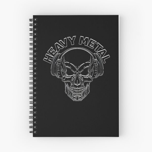 Item preview, Heavy Metal Skull Headphones Rock Music Graphic designed and sold by ostenlee.