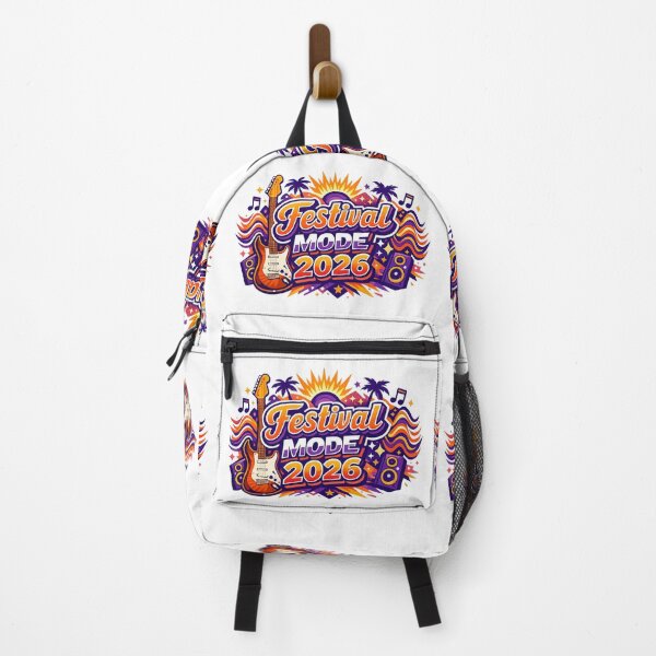 Item preview, Festival Mode 2026 Retro Music Guitar Design designed and sold by Combat Skies.