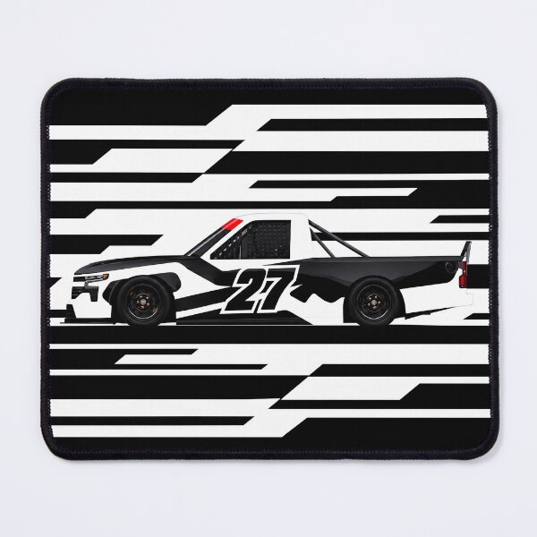 Item preview, Black & White #27 Nascar Truck designed and sold by PitWallArt.