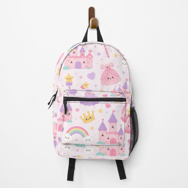 Item preview, Kawaii Princess Castle Dream Cute Seamless Pattern designed and sold by Inkworksbyshery.