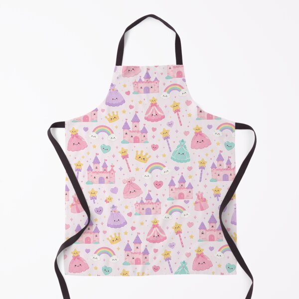 Item preview, Kawaii Princess Castle Dream Cute Seamless Pattern designed and sold by Inkworksbyshery.