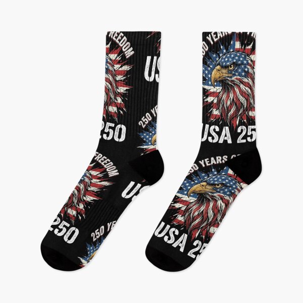 Item preview, Patriotic Eagle 250 Years Of Freedom Usa Vintage Flag designed and sold by longngusuc.
