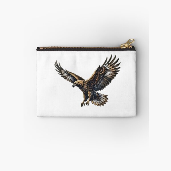 Item preview, Majestic Soaring Eagle Watercolor Illustration designed and sold by Lovely Elen.