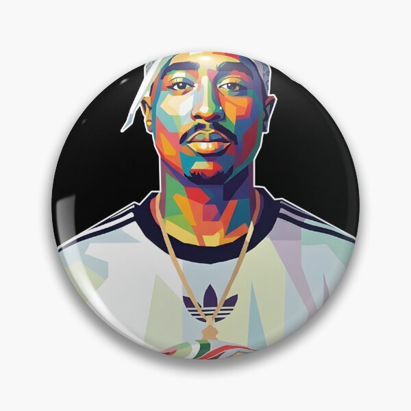 Item preview, tupac shakur pop art designed and sold by LastTheWar.