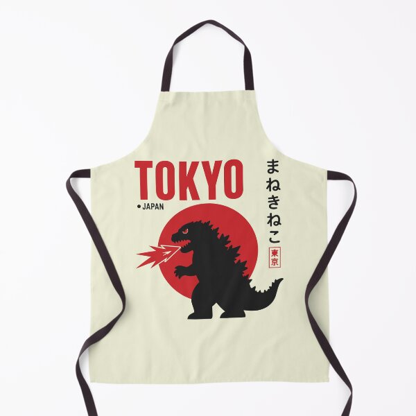 Item preview, Tokyo Streetwear Kaiju Showa Godzilla Monster with Japanese Text designed and sold by w1ckerman.