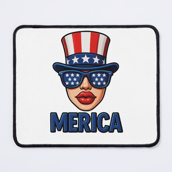 Item preview, Merica Retro Pop Art – Funny Patriotic Sunglasses USA Design designed and sold by olenapetol.