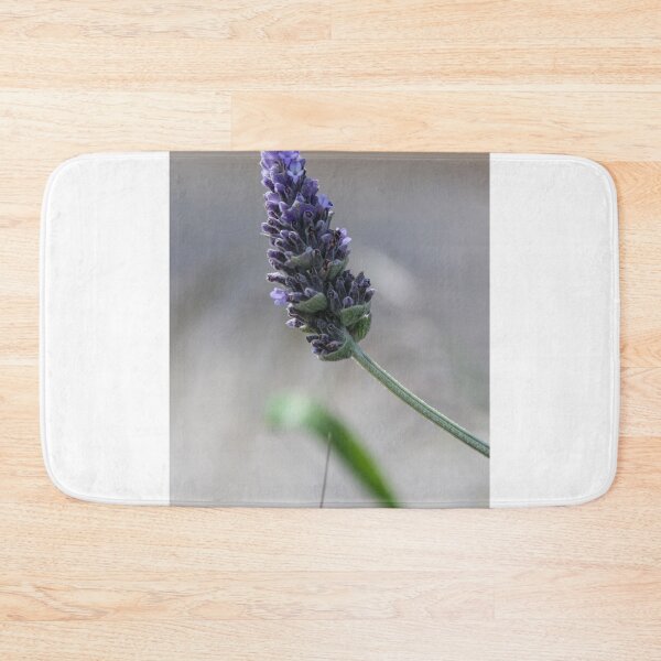 Item preview, Close-Up Lavender Flower Spike With Soft Bokeh Background, Purple Blooming Herb in Garden designed and sold by Nmallia.