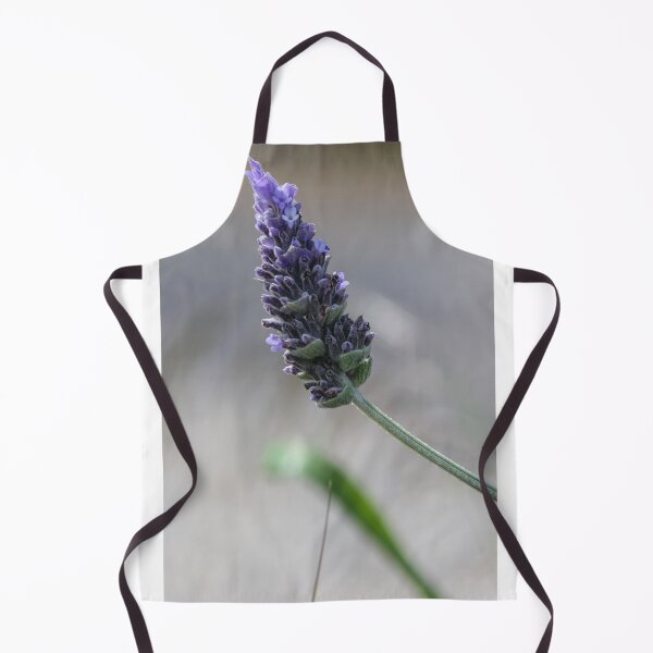 Item preview, Close-Up Lavender Flower Spike With Soft Bokeh Background, Purple Blooming Herb in Garden designed and sold by Nmallia.