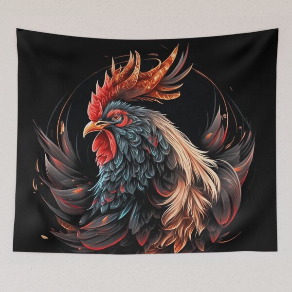 Item preview, Rooster Logo designed and sold by Johnny Furlotte.