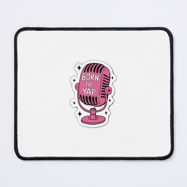 Item preview, Born to Yap Sticker designed and sold by reeeezcreates.