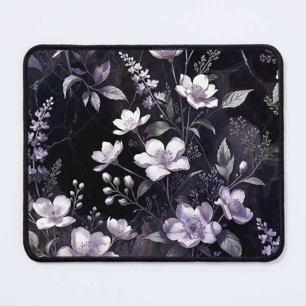 Item preview, High Contrast Purple Floral Design designed and sold by IntelliMindDesigns.