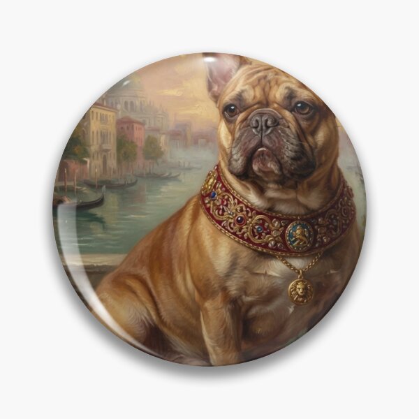 Item preview, Charlie of Venice – Regal French Bulldog Portrait designed and sold by cipoprimo.
