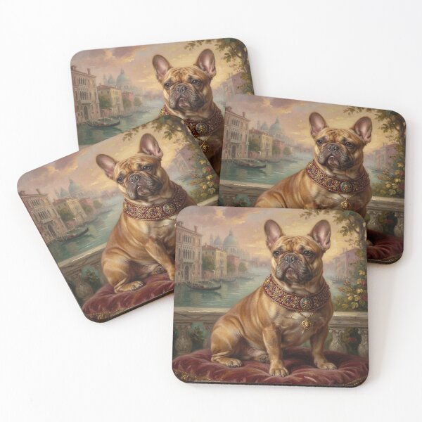 Item preview, Charlie of Venice – Regal French Bulldog Portrait designed and sold by cipoprimo.