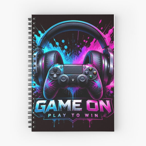 Item preview, Game On Play To Win - Neon Vaporwave Gaming Logo designed and sold by AgnesB77.