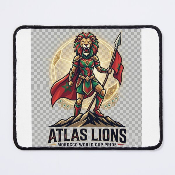 Item preview, Atlas Lions – Pride of Morocco at the World Cup | Moroccan Football GloryAtlas Lions – Pride of Morocco at the World Cup | Moroccan Football Glory designed and sold by Driven By Passion.