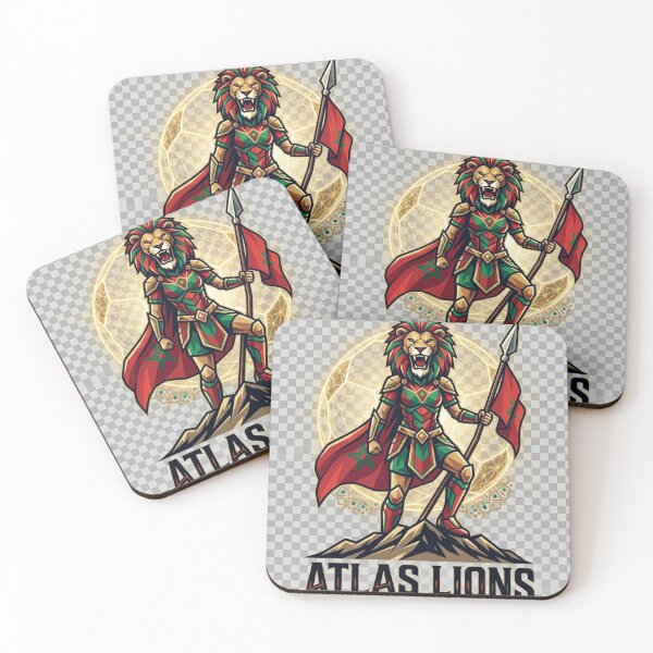 Item preview, Atlas Lions – Pride of Morocco at the World Cup | Moroccan Football GloryAtlas Lions – Pride of Morocco at the World Cup | Moroccan Football Glory designed and sold by Driven By Passion.