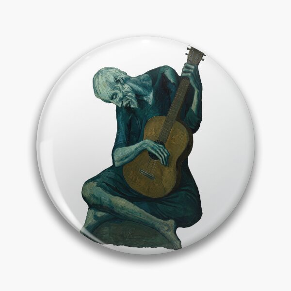 Item preview, Old Guitarist designed and sold by benjaminmayer99.