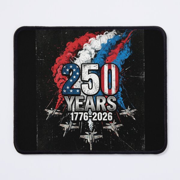 Item preview, 250 Years American Anniversary Patriotic Fighter Jet Art designed and sold by longngusuc.