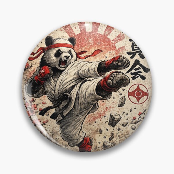Item preview, Kyokushin Panda Warrior – Ultimate Martial Arts Power designed and sold by AndrewYoko.