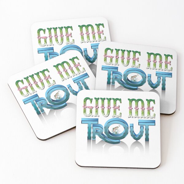 Item preview, Give Me Trout, victor graphic with custom text. designed and sold by Art-Horizon.