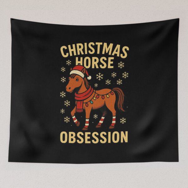 Item preview, Christmas Horse Obsession designed and sold by DMHG.