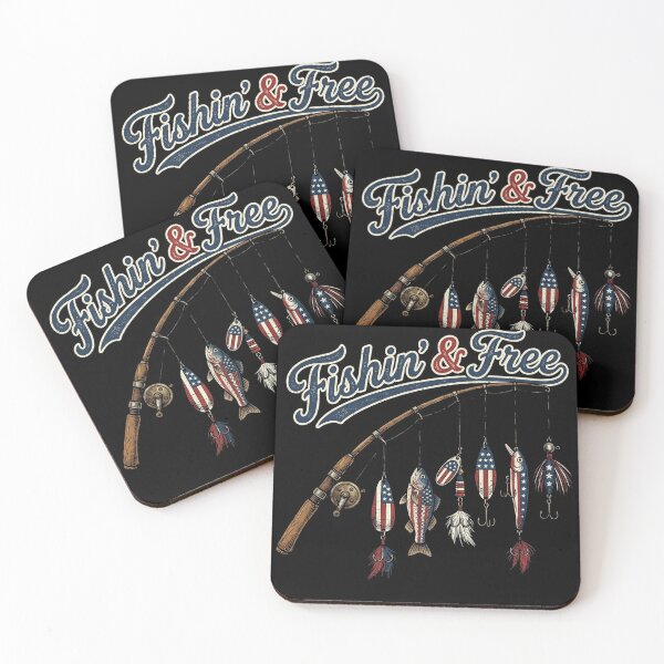 Item preview, Fishing And Free Patriotic Lures Vintage Rod Angler Gift designed and sold by longngusuc.