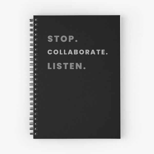 Item preview, Stop. Collaborate. Listen.  designed and sold by gabrielirma.