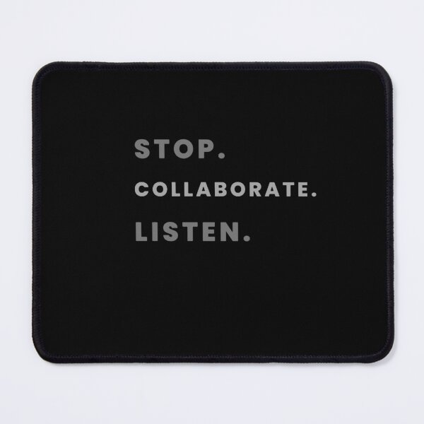 Item preview, Stop. Collaborate. Listen.  designed and sold by gabrielirma.