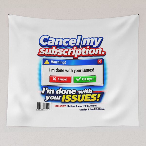 Item preview, Cancel My Subscription I’m Done  designed and sold by INVIKETOS.