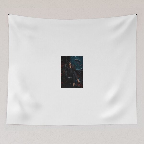 Item preview, Cassandra Kaine with sea otter in dark room designed and sold by CathryneDelamort.