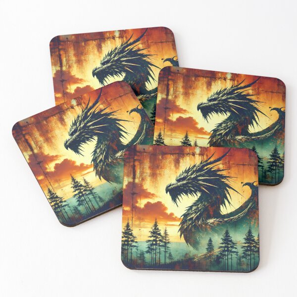 Item preview, Rust Dragon, Ai Generated Art designed and sold by ACC .