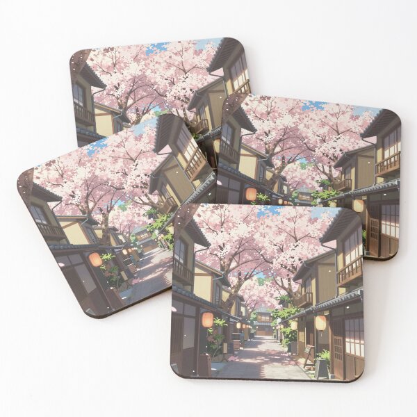 Item preview, Beautiful Spring Japanese Street Sakura Cherry Blossom Art designed and sold by cuteymad.