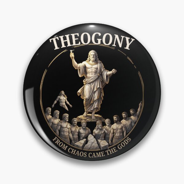 Item preview,  THEOGONY – From Chaos Came the Gods | Greek Mythology T-Shirt designed and sold by CallisC-Arts.