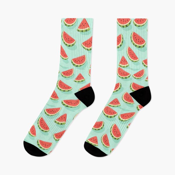 Item preview, Cute Summer Watermelon Slices Seamless designed and sold by Paulocdias.