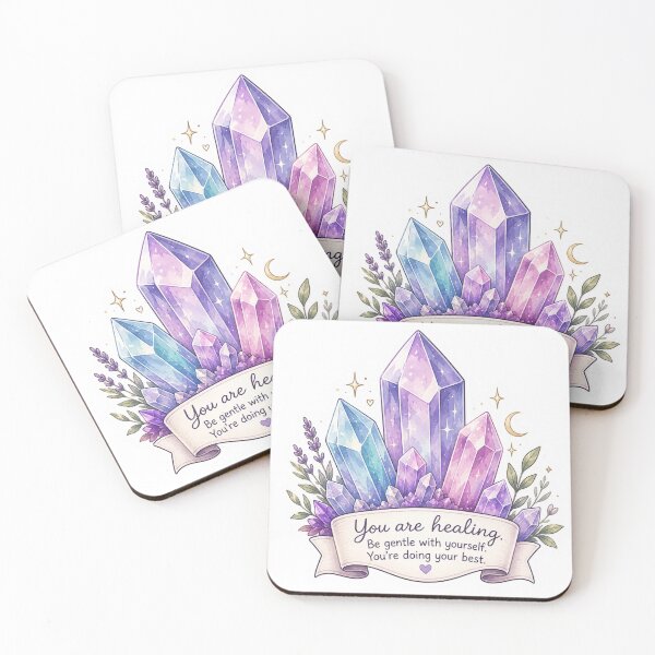 Item preview, Healing Crystal Calm Energy Artwork designed and sold by PriyankaSonara.