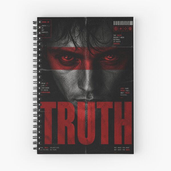 Item preview, TRUTH – Dark Psychological Editorial Poster designed and sold by Watchyyy.