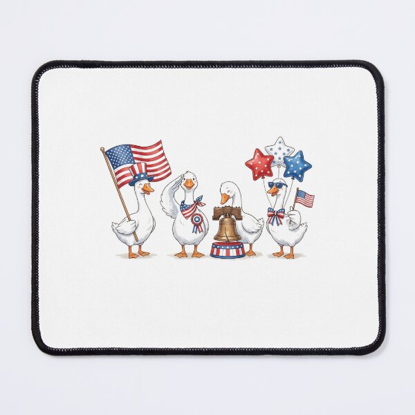 Item preview, Patriotic Geese Celebrating American Independence Day designed and sold by longngusuc.